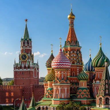 Панорама города Москва