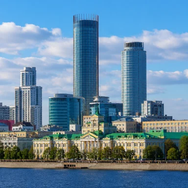 Панорама города Екатеринбург